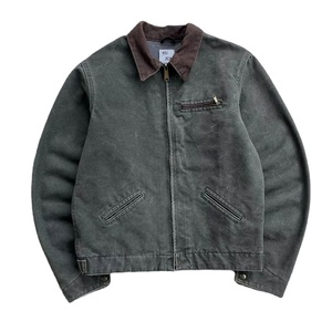 Chaquetas de hombre OEM personalizado al aire libre de invierno con cremallera ropa de trabajo personalizado pato lona camionero Detroit Bomber chaqueta de trabajo para los hombres - Product Image 2