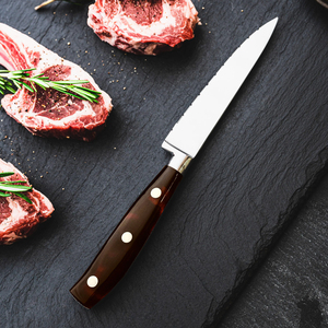 มีดสแตนเลสทนทานดามัสกัสใช้ในครัวทำจากโลหะ - Product Image 2