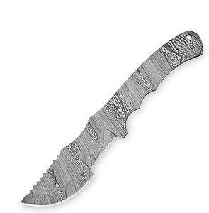 Custom Handmade Damascus Steel Full Tang Blank <b>Blade</b>-OEM Customizable Camping & Kitchen Multi-Functional <b>Knife</b> - Product Image 2