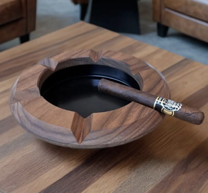 Nouveau Cendrier en Bois, Plateau pour Verres à Whisky, Plateau de Table pour Cigares, Plateau à Cigarettes, Cendrier à Cigares en Bois, Cendrier à Whisky et Cigares - Product Image 3
