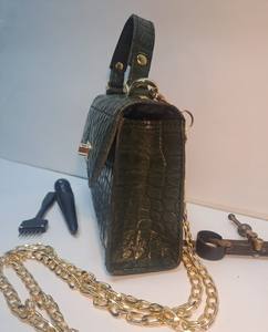 Bolso de Mano de Cuero de Alta Calidad con Placa de Cocodrilo para Mujer, Bolso de Hombro Cruzado de Moda para Mujer - Product Image 2