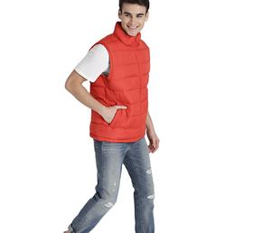 Gilet bouffant d'hiver unisexe de haute qualité pour hommes, chaud, coupe-vent, fermeture éclair, Streetwear, décontracté - Product Image 2