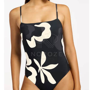 Maillot de bain sans manches en tissu de nylon doux quantité minimale de commande bas Maillot de bain de sport pour femme Couleurs et tailles personnalisées disponibles - Product Image 4