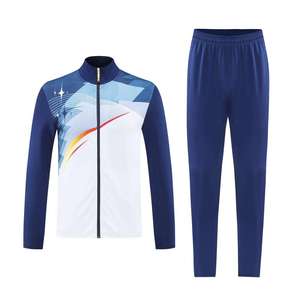 Ensemble de survêtement de football pour hommes adultes 2026, maillot et pantalon de course, uniforme d'entraînement de football, été, séchage rapide, couleurs personnalisées, vêtements de sport d'équipe - Product Image 4