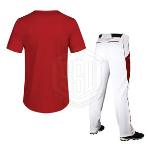 Uniforme de Béisbol Hecho en Pakistán, Producto Superior, Diseño Personalizado, Manga Corta, Uniforme de Béisbol para Hombre en Venta - Product Image 2