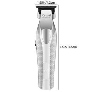 <span class=keywords><strong>Tondeuse</strong></span> à cheveux <span class=keywords><strong>Kemei</strong></span> Km-3023-702 Real Matel Hosting DLC avec lame enduite <span class=keywords><strong>Tondeuse</strong></span> à cheveux <span class=keywords><strong>sans</strong></span> <span class=keywords><strong>fil</strong></span> Base USB Chargeur Dock 9000RPM <span class=keywords><strong>Tondeuse</strong></span> à cheveux - Product Image 3