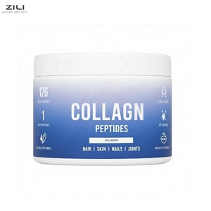 Píldoras de Colágeno 180g, Péptidos Hidrolizados de Bovino de Pastoreo, <span class=keywords><strong>8</strong></span> Aminoácidos <span class=keywords><strong>Esenciales</strong></span>, Certificación Halal y Kosher, Antioxidante para el Cabello, Adultos - Product Image 1