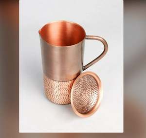 Copper <b>Water</b> stored in copper <b>water</b> <b>bottles</b> stays cool naturally - Product Image 2
