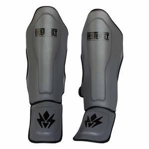 Nouveauté, best-seller, protège-tibias hybrides de Muay Thai et de kick-boxing, sur mesure, protection professionnelle, protège-tibias en PU - Product Image 1