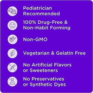 Kids Sleep Gummies to Support Your Child's Natural Sleep Process Kids <strong>Melatonin</strong> <strong>Gummy</strong> 1 mg - Product Image 2