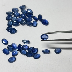 Natural <b>Blue</b> <b>Sapphire</b> Oval shape Faceted Loose Gemstone For Jewelry Precious Certified 2x4mm to 8x10mm - Product Image 4