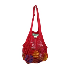 Nouveau sac en filet de coton réutilisable certifié GOTS, écologique et recyclable, avec motif géométrique - Product Image 1
