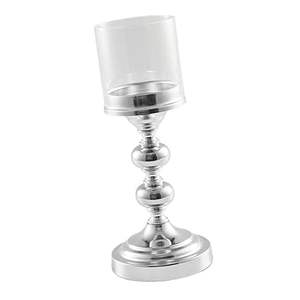 Grand support de pilier de bougie en aluminium et en verre pour mariage et maison support de bougie à longue tige multicolore décoratif - Product Image 3