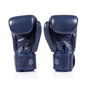 Gants de boxe Fairtex bleus fabriqués sur mesure en usine, personnalisés OEM ODM, nouveau modèle, gants d'entraînement de kickboxing, gants de frappe lourds - Product Image 4