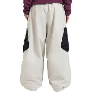 กางเกงกีฬากันหิมะทรงหลวมไซส์ใหญ่ผ้ายืดลำลองระบายอากาศได้ดีดีไซน์ฮิปฮอปทรงหลวมใส่เล่นสกี & เล่นหิมะ - Product Image 3