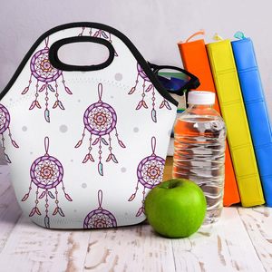 Sac à déjeuner isotherme en néoprène vierge pour sublimation, boîte souple réutilisable et légère, étui de transport alimentaire thermique, sacs à main - Product Image 5