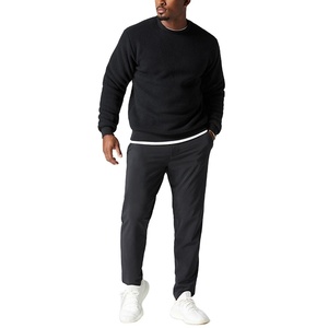 Sudadera Personalizada de Manga Larga con Cuello Redondo para Hombre, Tejido de Felpa Ecológico 100% Algodón - Product Image 1