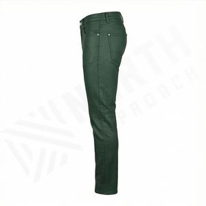 Pantalones Vaqueros Ajustados Desgastados para Hombre, Estilo Moderno, Rotos, Ajustados, Informales, Estilo Urbano, Color Personalizado, Pantalones de Moda - Product Image 3