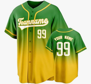 Camiseta de béisbol con botones completos hecha a medida OEM, diseño cosido transpirable con estilo de conjunto de impresión digital por sublimación - Product Image 6