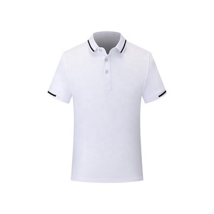 Wholesale Custom Printing Logo Uniform Polyester Cotton Blank Men's Polo T Shirts Short Sleeve Polo OEM Polo Shirts - Product Image 4