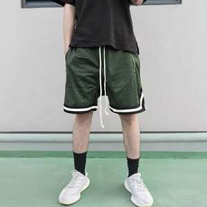 Blank Fitness Gym Running Active <b>Shorts</b> <b>With</b> <b>Zipper</b> <b>Pocket</b> Custom Digital Printing Men's <b>Shorts</b> - Product Image 2