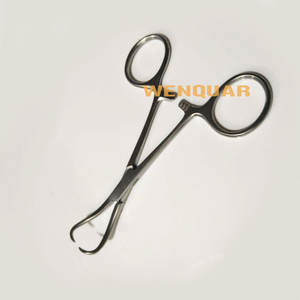 Pinzas de Toalla Backhaus con Logotipo Personalizado, Instrumentos Quirúrgicos Manuales con Mandíbula Curva Afilada, Herramientas Más Vendidas - Product Image 5