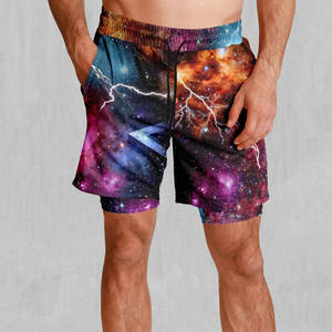 Pantalones cortos de sublimación informales para hombre con estampado personalizado 2025 de alta calidad con buen diseño y diferentes colores - Product Image 1