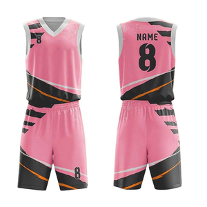Tenue de jeu d'équipe de basketball personnalisée, kit sur mesure, vêtements de basketball sublimés, fabrication de vêtements de sport en gros, OEM - Product Image 1