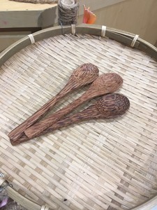 Gran oferta de utensilios de cocina de madera con espátula, juego de cuchara, agarre cómodo antiadherente - Product Image 4