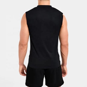 خفيفة الوزن تمتد قماش تشغيل قمم للدبابات ضئيلة الجسم تناسب النايلون دنة <span class=keywords><strong>Singlets</strong></span> سريعة الجفاف شعار عاكس - Product Image 5