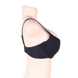 Reggiseno push-up comodo Oh Yeah Lover 75B, liscio e senza cuciture, taglia, nero/bianco, da donna - Product Image 5