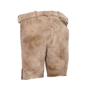 Nuevo Diseño, Elegantes Lederhosen Bávaros para Hombre, Pantalones de Cuero Genuino con Tirantes, Traje Alemán - Product Image 3