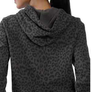 เสื้อสวมหัวมีฮู้ดคอตตอนของผู้หญิงพิมพ์ลายสีระเหิดโลโก้และสีสำหรับฤดูหนาวล่าสุด2024 - Product Image 5