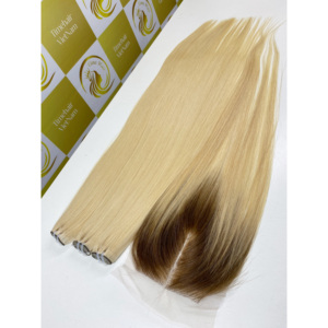 วิกผมด้านหน้าบางใสยาวปิดลูกไม้บางละเอียด HD วิกผมคนทำผมคนดิบ - Product Image 6