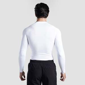 Camiseta Deportiva de Compresión de Manga Larga sin Costuras para Hombre, Ajustada, Transpirable, para Correr, Fitness, Deportes, Protección contra Rozaduras - Product Image 5