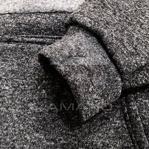 Sweat-shirts de sport d'hiver sur mesure 2025 en polyester/coton polaire de haute qualité, chauds pour hommes adultes, service OEM personnalisé - Product Image 4