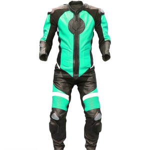 Traje de Motociclismo de Cuero de Diseño Personalizado, Transpirable, Impermeable, de Secado Rápido, para Deportes al Aire Libre - Product Image 5