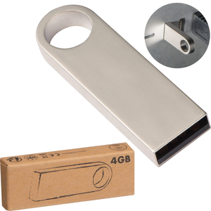 Chiavetta USB in Metallo Personalizzata da 4GB per Gadget Promozionali - Product Image 3