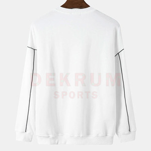 Sudaderas personalizadas de alta calidad para hombre, diseño de cremallera de invierno, venta al por mayor, sudaderas personalizadas sólidas de algodón y poliéster - Product Image 2