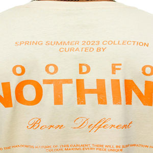 T-shirt surdimensionné Hip Hop en coton Boxy lourd personnalisé en gros T-shirts Vintage Stone Drop Shoulder Acid Washed - Product Image 2