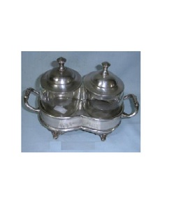 Centros de mesa de boda de nueva calidad, conjuntos de pepinillos de latón decorativos de escritorio - Product Image 1