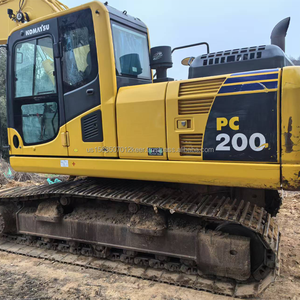 รถขุดตีนตะขาบ Komatsu PC200-8 มือสอง 20 ตัน นำเข้าจากญี่ปุ่น ระบบไฮดรอลิก พร้อมเครื่องยนต์และปั๊ม สภาพดี ความจุบุ้งกี๋ 1 ลูกบาศก์เมตร - Product Image 2
