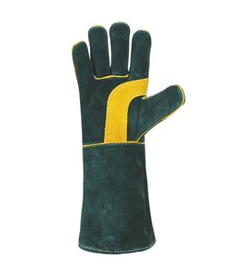 Guantes de Trabajo de Cuero Vacuno Resistentes al Fuego para Soldadura con Prueba de Salpicaduras de Metal Fundido Tipo B y Guantes de Trabajo de Soldadura con Pulgar Reforzado - Product Image 6