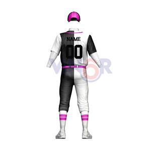 Uniforme de baseball décontracté personnalisé de meilleure qualité uniformes de baseball en polyester avec logo personnalisé et design imprimé - Product Image 3