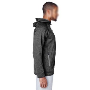 Sudadera con Capucha Unisex 100% Algodón, Forro Polar, Bordado con Impresión Digital, Estilo Urbano, Cuello con Capucha, Color Sólido - Product Image 5