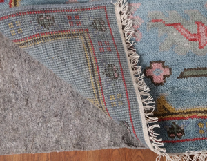 Alfombra turca Oushak hecha a mano con hermosos tintes vegetales, de lana anudada a mano, para dormitorio, sala de estar, hotel, tamaño personalizable disponible. - Product Image 4