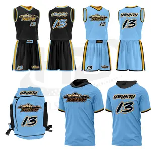 2024 Customized High Quality Basketball Uniform Latest Design Custom Youth Basketball Uniform