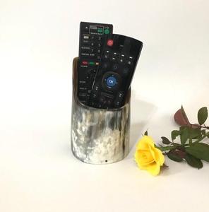 Portalápices de Cuerno de Búfalo que Combina Elegancia y Durabilidad, Perfecto para Decoración de Escritorio, Alta Calidad - Product Image 1