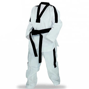 Uniforme de Taekwondo de Moda, Artes Marciales, Algodón Suave y Liso, Poliéster, Equipo de Entrenamiento para Adultos y Niños, Uniformes de Taekwondo - Product Image 1
