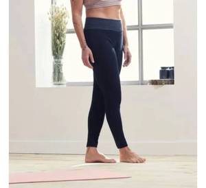 Las mallas elásticas ajustadas para mujer más vendidas, cintura media disponible, estilo informal con tela de nailon, mallas para gimnasio - Product Image 1